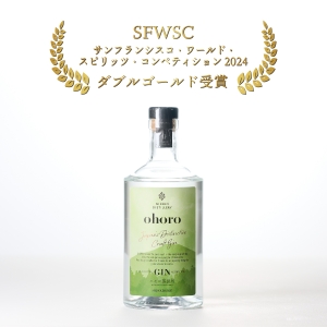 ohoro GIN （standard）」 榮獲2024舊金山世界烈酒大賽（SFWSC2024 